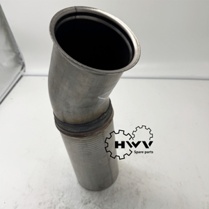 Tuyau d'échappement silencieux d'origine neuf de haute qualité 568-7435 pour camion articulé 740/745 avec garantie de 3 ans - Product Image 3