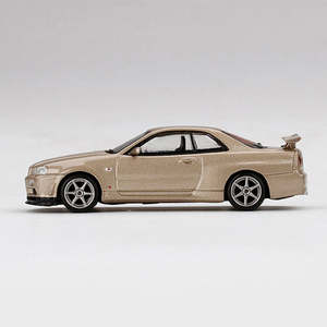 핫 세일 장난감 차량 Inno64 IN64-R34VS-SIL 1/64 닛산 스카이 라인 GT-R R34 V-Spec II 다이캐스트 합금 플라스틱 모델 어린이 장난감 자동차 - Product Image 3