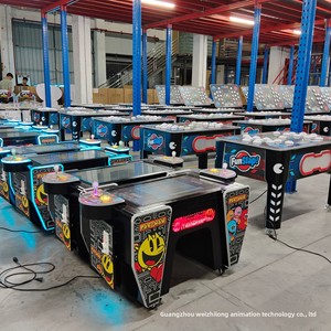 Machine de jeu d'arcade à monnayeur, jeu de tir de bulles serpent, <span class=keywords><strong>Pac</strong></span>-<span class=keywords><strong>Man</strong></span>, bataille de balles, Gyro War, <span class=keywords><strong>en</strong></span> métal, anglais, 6 ans, électronique, multijoueur - Product Image 6