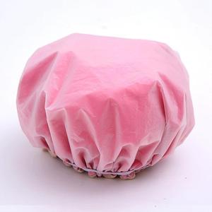 Gorro de ducha de PVC engrosado, impermeable, de doble capa, para cubrir la cabeza, protector contra el aceite y el humo de cocina, gorro de ducha para adultos. - Product Image 2