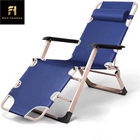 Chaise longue pliante moderne de haute qualité en métal portable pour extérieur hôtel parc piscine jardin patio cour-Offre Spéciale