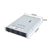 Nouveaux produits Châssis de serveur 2U d'ordinateur de haute qualité pour charges de travail d'entreprise Châssis de serveur EATX 12 baies
