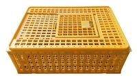 Cage/boîte de transport en plastique pour volailles (poulets/canards/pigeons/colibris)