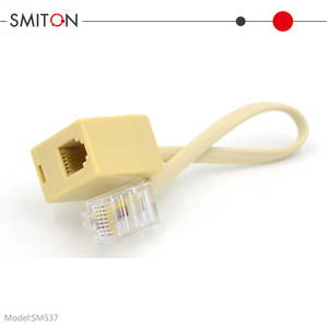 Câble <span class=keywords><strong>RJ45</strong></span> 8P4C mâle vers adaptateur femelle RJ9 4P4C - Product Image 4