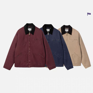 Veste de Travail Personnalisée en Toile de Coton 500 g/m² de Haute Qualité, Manteau d'<span class=keywords><strong>Hiver</strong></span> Poids Lourd pour Hommes, Logo Personnalisé - Product Image 6