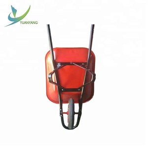 Brouette de chantier robuste en métal modèle France <span class=keywords><strong>Haemmerlin</strong></span> WB6400 avec roue pneumatique 4.00-8 pour béton - Product Image 3