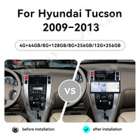 Lecteur multimédia stéréo de voiture de 15,8 pouces pour Hyundai Tucson 2009-2013, autoradio Android, enregistreur de cassette, audio, GPS, système de navigation, unité principale