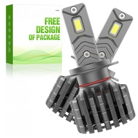 Kit de phares LED COB CSP H3 à prix direct usine, 6500K, nouveau, 12V, 150W, 11000 lumens, ampoule de phare de voiture abordable, haute qualité