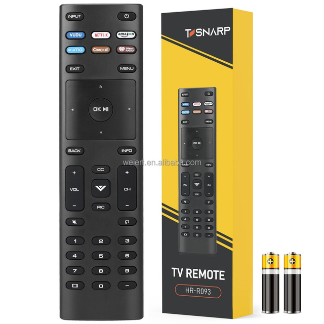 Universal Smart TV Remote Control with Rolling Code and 10m Range for Netflix for Fire TV Android Box Replacement OEM Bulk