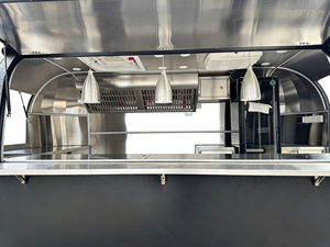 Chariot de vente ambulante pour glaces et snacks, chariot de restauration mobile, brochettes de fondue épicée, vente en libre-service, immeuble de bureaux, quartier commercial, marché de nuit - Product Image 5