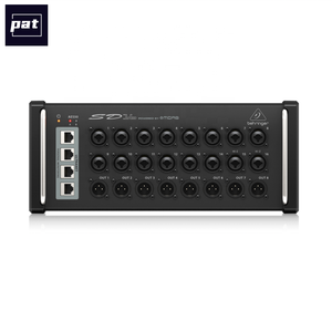 Caja de escenario <span class=keywords><strong>Behringer</strong></span> SD16 I/O con 16 preamplificadores Midas controlables a distancia, 8 salidas con red AES50 - Product Image 2