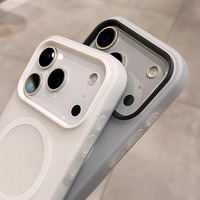 Coque de téléphone magnétique givrée couleur unie pour iPhone 17 Pro Max, nouvelle collection Air 16 Premium Sense, protection intégrale