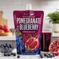 Pochette souple personnalisée avec bec verseur / Sachet d'emballage liquide refermable de qualité alimentaire