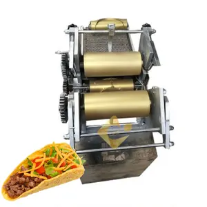 Automatic Tortilla Making Machine Line Flour Corn Tortilla Chapati Khakhra Manufacturing Tortilla Press Bread Machine