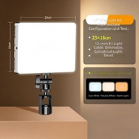 Lumière d'appoint de photographie de bureau pour streaming en direct, idéale pour la photographie de natures mortes culinaires, blanc chaud 3500K, projecteur en plastique