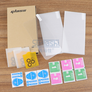 Protector de pantalla de vidrio templado transparente 9H ultrafino HD personalizado y película protectora de lente de cámara Paquete de 3/paquete de 2 para teléfonos móviles - Product Image 2