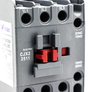 Giá thấp AC CJX2-2510 2511 2501 25A contactors 220V 380V với bạc điện liên hệ với