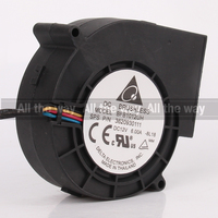 NOUVEAU Delta 24V 48V DC12V 6.00A EC AC 97X97X33MM 9CM 9733 Turbo Blower Air chaud Four Exhaust Heat Dissipation BFB1012UH CoolingFan