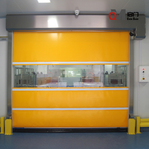 <span class=keywords><strong>Porte</strong></span> de salle blanche électrique à ouverture latérale en PVC, motorisée, étanche, pour usage industriel en entrepôt intérieur – Plus de 20 ans d'expérience - Product Image 1