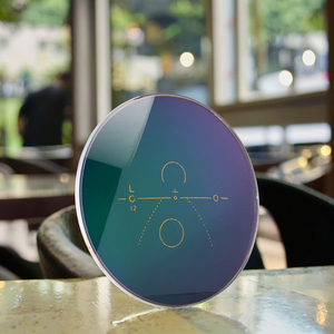 1.56สีเทา photochromic แบบก้าวหน้า PGX Multicoated HMC