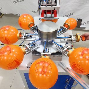 Màn hình lụa Quay 8 trạm một màu bóng máy in - Product Image 4