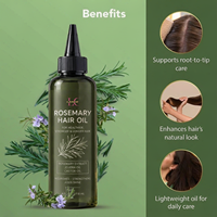 Minyak Pertumbuhan Rambut LANCE OEM Rosemary Menutrisi Secara Mendalam Menambah Kilau Campuran Botani Alami untuk Perawatan Rambut yang Lebih Sehat dan Kuat