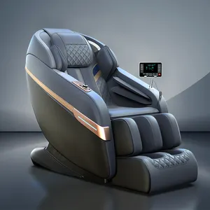 GUOHENG AI Smart Healthcare hombro función musical silla de masaje gravedad lujo 8d pu cuero masaje silla precio