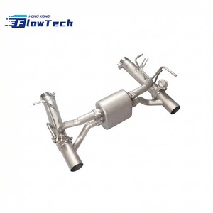 ระบบท่อไอเสียแบบ Catback วาล์วควบคุมประสิทธิภาพสูง SS304 สำหรับ Ferrari F8 Spider 3.9T V8 - Product Image 2
