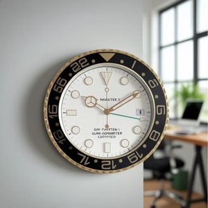 Modern Quartz Metal <strong>Wall</strong> <strong>Clock</strong> <strong>Silent</strong> Design with Needle Display Exclusive for Foreign Trade Export for Living Room - Product Image 3