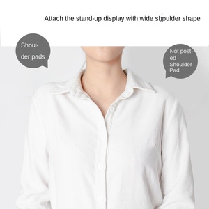 Almohadillas <span class=keywords><strong>de</strong></span> silicona tejidas ligeras, reutilizables e invisibles para realzar los hombros, para ropa, tops, vestidos y conjuntos <span class=keywords><strong>de</strong></span> mujer - Product Image 3