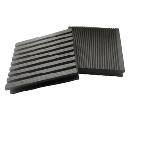 Durable <strong>Square</strong> Solid WPC <strong>Decking</strong> with Waterproof Groove Surface Traditional Design for Outdoor Garden - Product Image 3