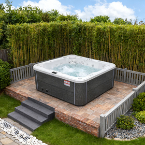 Jacuzzi Rectangular de Acrílico Ecológico Moderno y de Lujo con Control <span class=keywords><strong>Balboa</strong></span>, para 6 a 8 Personas, con 5 Años de Garantía - Product Image 1