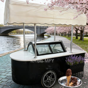 Carrito Congelador de Flores para Exteriores, Carro de Gelato, Camión de Helados - Product Image 4