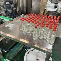 Machine à étiqueter monobloc 30ml 60ml 180ml huile chili sauce tomate miel ketchup bouteille pâte liquide emballage remplissage bouchage