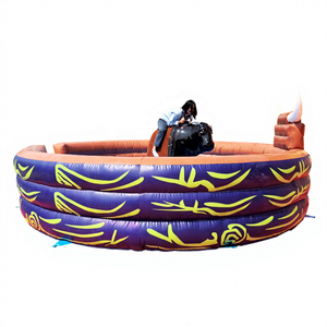 Toro Mecánico Inflable para Alquiler en Fiestas, Venta al por Mayor de Toros Mecánicos, Juego de Rodeo Mecánico - Product Image 1
