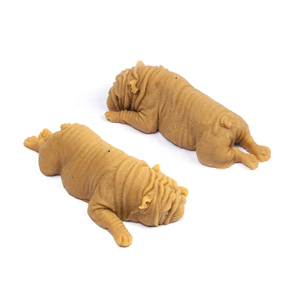 Juguetes Populares de TPR con Forma de Perro, Lindos Juguetes Blandos, Animales Simulados, Juguetes Sorpresa para Aliviar el Estrés - Product Image 2