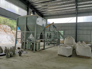 Nouveau design 1-8 t/h machine à mortier sec mélangeur de poudre de ciment équipement de mélange de mastic mural machine adhésive pour carreaux de céramique - Product Image 5