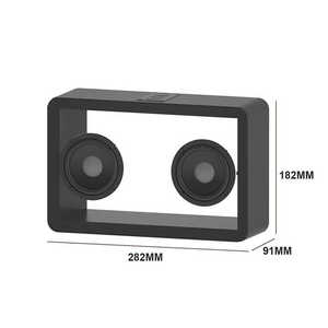 Mới nhất rạp hát tại nhà cho <span class=keywords><strong>bluetooth</strong></span> không dây loa siêu trầm RGB LED chiếu sáng thời trang Đảng loa với điều khiển cảm ứng hộp bán lẻ - Product Image 5