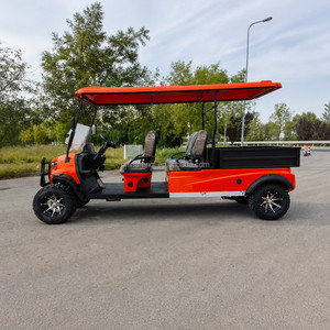 Voiturette <span class=keywords><strong>de</strong></span> golf utilitaire 4 places à moteur AC 4KW, directement <span class=keywords><strong>de</strong></span> l'usine, pour transport industriel en parc industriel, à vendre - Product Image 2