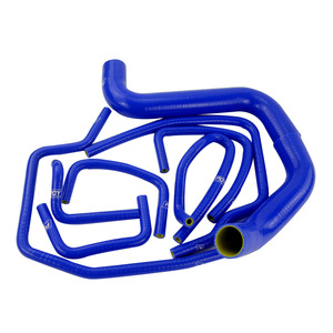 ชุดปลอกซิลิโคนหม้อน้ำ 9 ชิ้น สีฟ้า สำหรับ Subaru Impreza WRX STi GDAGDB EJ20 02-07 - Product Image 1