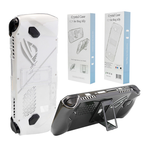 HONSON Customizable Handheld <strong>Game</strong> Protector <strong>Console</strong> <strong>Case</strong> with Stand Crystal Rog Ally Shell <strong>Case</strong> - Product Image 1
