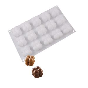 Molde de Silicona para Pasteles de 15 Cavidades, Forma de Nube, Molde para Jabón y Velas, Herramientas para Hacer Pudín Casero, Herramientas para Pasteles en Existencia de Fábrica - Product Image 1