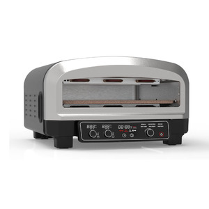 Horno eléctrico de acero inoxidable profesional para hacer pizza personalizado de 14 pulgadas con control digital para pizza - Product Image 2