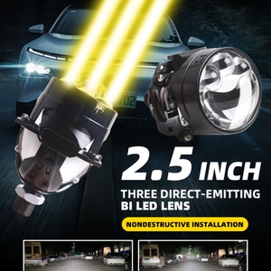 หลอดไฟโปรเจคเตอร์ Sanvi ขนาด 2.5 นิ้ว Bi-led 14000lm เลนส์ใหญ่ ไฟหน้าโปรเจคเตอร์ Bi Led สำหรับรถยนต์ - Product Image 3