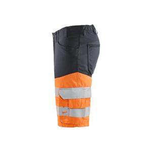 BLAKLADER - 154118119653C46 Pantalones cortos de alta visibilidad elásticos Mid Gray/Orange-EAN 7330509748275 ROPA DE TRABAJO DE LA HI-VIS - Product Image 5