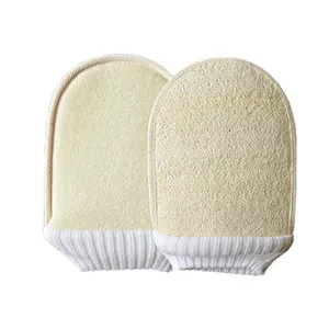 Depurador de baño Exfoliante Luffa baño Exfloating Guantes Ducha Exfoliante Baño Loofah Guante Guantes de masaje corporal