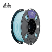 Filamen Cetak 3D QIDI PLA Basic 1.75mm dengan Chip RFID, Kecepatan Tinggi, Biodegradable untuk Printer 3D FDM, Nozzle 190-240C, Bed 30-60C