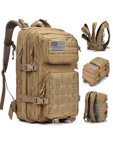 2023 usine directe 50L tactique Camouflage hommes sac à dos Molle Sport sac en plein air randonnée escalade sac à dos Camping sacs - Product Image 5