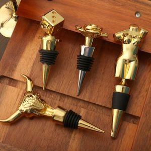 Zinc Alloy Three-dimensional <b>Wine</b> <b>Stopper</b> Custom Creative Personality Rose Crown Cow Shape champagne Metal <b>Wine</b> <b>Stopper</b> - Product Image 4