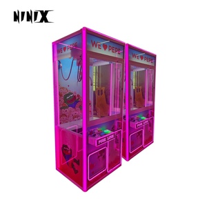 เครื่องเกมตู้คีบตุ๊กตาหยอดเหรียญขายส่งจากโรงงาน เครื่องเล่นเกมอาร์เคดแบบคีบตุ๊กตา  ฟรีเล่นออนไลน์ - Product Image 6
